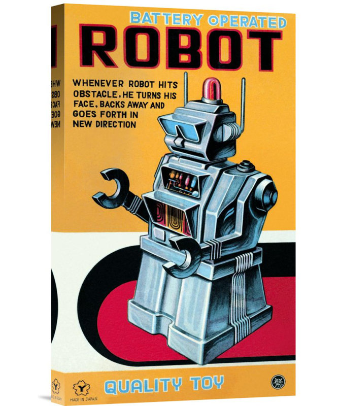 " Battery Operated Robot " by Retrobot