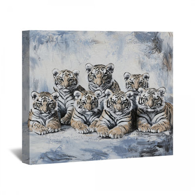 Décoration murale en toile Tiger Group