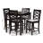 4 - Person Four Leg Dining Set-1275359084