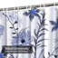 Rideau de douche avec 12 crochets-162660876