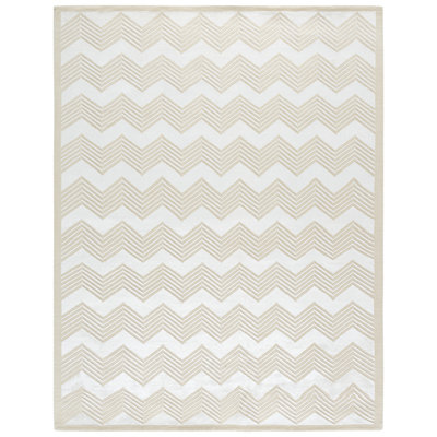 Ralph Lauren Monroe Chevron Wool, Viscose Chevron Rug