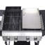 Gril en fonte 2 + 2, 2 brûleurs, 38240 Btu, grilles en fonte