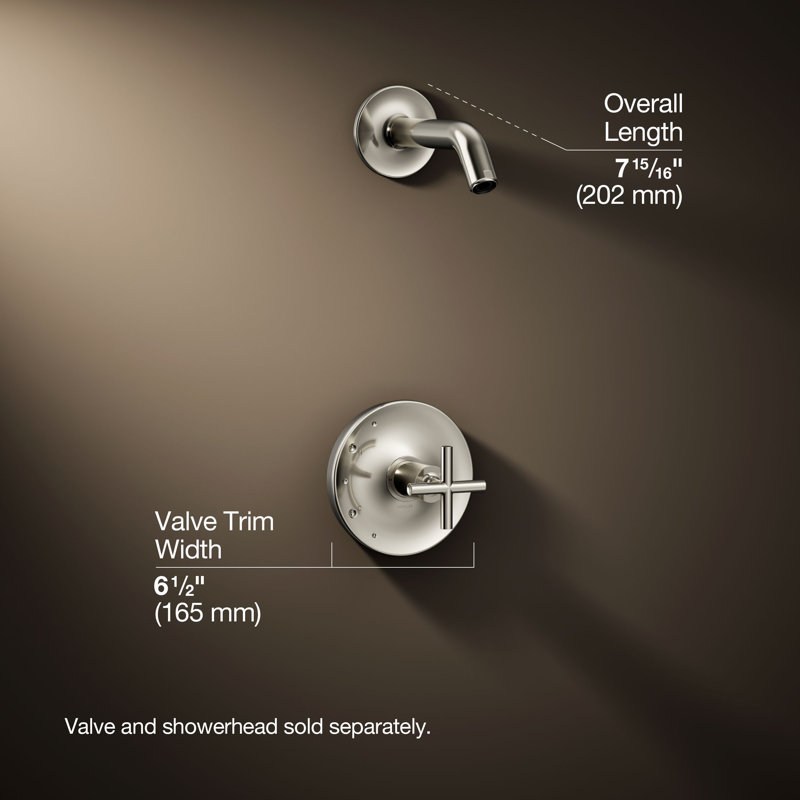 Purist Shower Faucet, Vibrant Polished Nickel