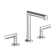 Kirsi Widespread Bathroom Faucet with Drain Assembly