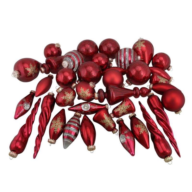 Ornements de Noël asymétriques 36 po