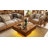 LED Square Coffee Table With 2 Sliding Drawers Storage For Living Room-1061907682-1061457693