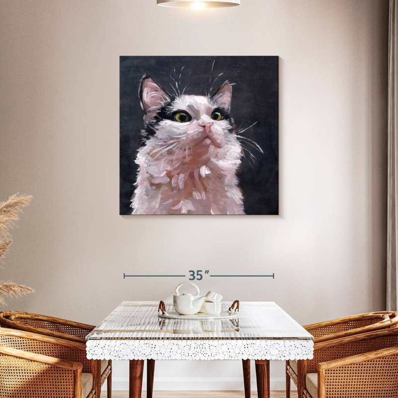 Brampt Kitty, 36" H x 36" W