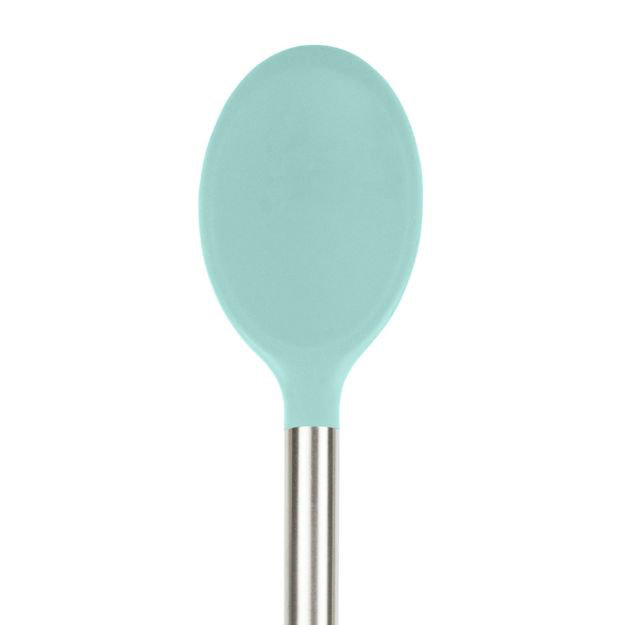 Silicone Mixing Spoon - Light Aqua, Light Aqua