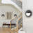 Integrated Led 3cct Wall Sconce With Frosted Glass-1963636281