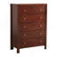 Commode verticale à 5 tiroirs avec boutons-533750197
