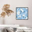 «Floral Winter Blue Flowers», reproduction d'art non encadrée-720206415