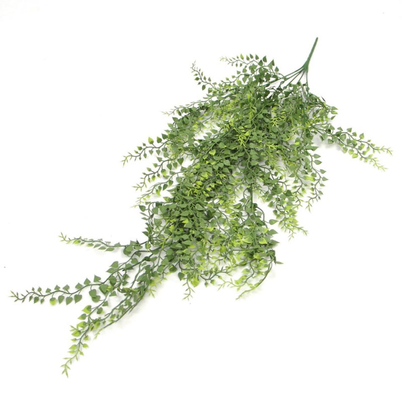 Multipack Hanging Plants Fire / UV Resistant 82 cm H Faux Fern Plant
