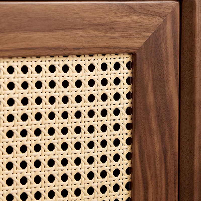 Meuble télé en bois rétro haut de gamme, H 19,68 po x L 86,61 po x l 15,74 po