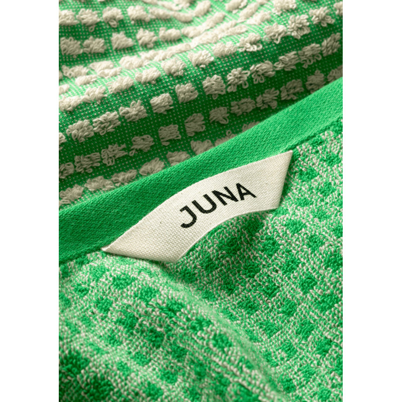 Reinetta Bath Towel, Green/Sand