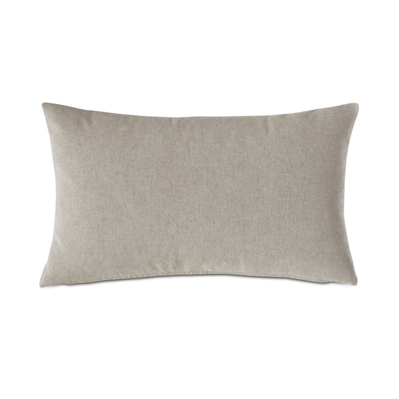 Evangeline Lumbar Pillow Cover & Insert, Taupe
