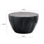 Round Black Aluminium Coffee Table