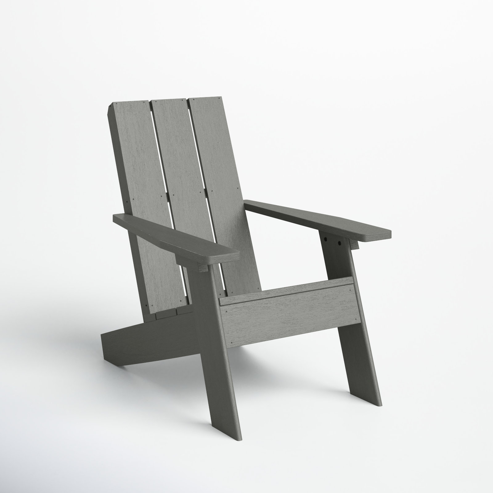 Byrnes Outdoor Adirondack Chair, Coastal Teak