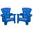 Eslinger Kids 18.5" Adirondack Chair (Set of 2) -2061579675
