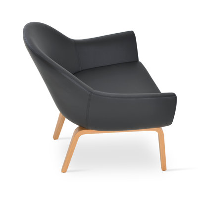 Chaise avec accoudoirs en contreplaqué Madison