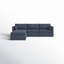 Canapé modulaire rembourré 5 pièces 112,6 po Winfree-1237946779