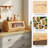 Bamboo Bread Box for Kitchen Countertop
