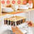 Prep & Savour Wire Under Shelf Basket 4-Pack Creating Extra Isolated Storage Space for Pantry, Refrigerator-264699114