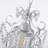 Mini Crystal Plug-In Chandelier With Adjustable Hanging Cord And On/Off Switch For Bedroom, Bathroom, And Living Room