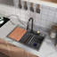 Single Bowl Dual Mount Kitchen Sink-754324102