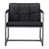 Black Faux Leather selected