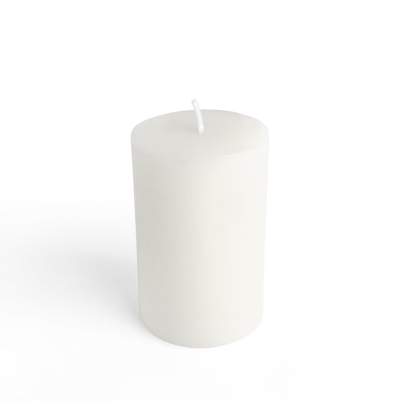 Bougie flottante non parfumée, Blanc, 24, 2 po x 3 po