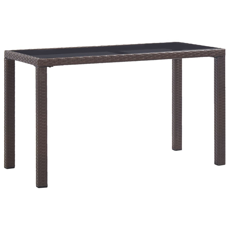 Akenya Coffee Table, Brown, Black