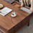 Simple rectangular solid wood coffee table-108989879
