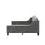 Lit de jour double capitonné de luxe moderne-1395227171