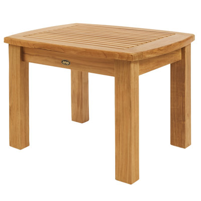 Square Teak Outdoor Side Table
