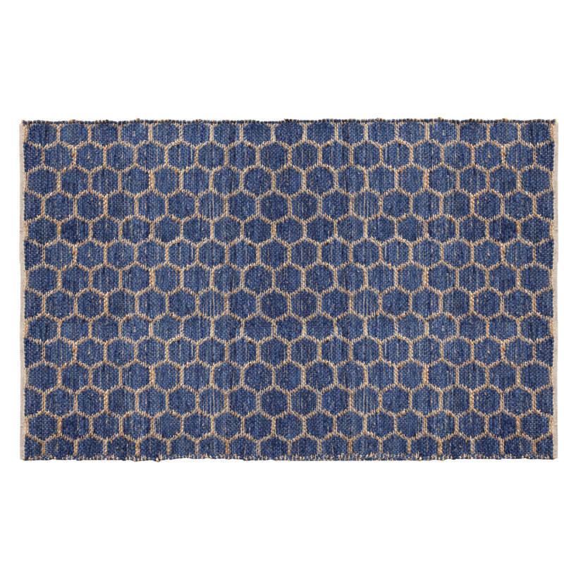 Tapis réversible 100% jute Beehive Modern Collection, Rectangle 5 pi x 8 pi
