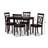 Whitbey 4 - Person Four Leg Dining Set