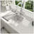 15 Inch Undermount Sink - 15"X17"X10" Undermount Stainless Steel Kitchen Sink 16 Gauge Single Bowl Kitchen Sink 10 Inch Deep Bar/Prep Sink Basin