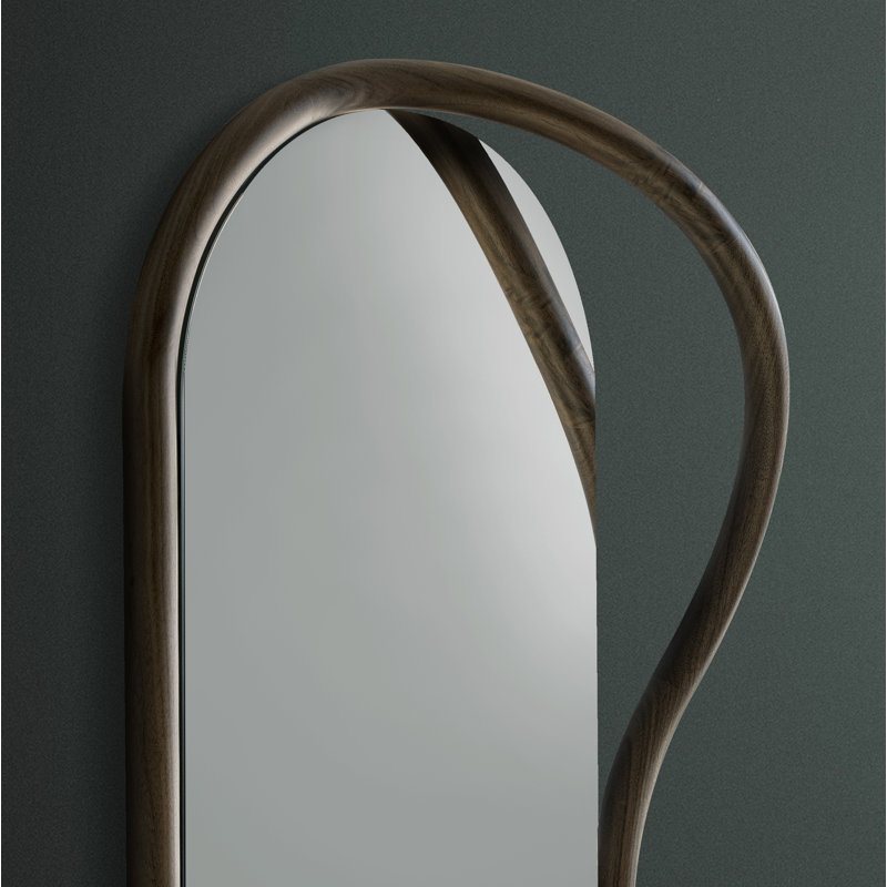 Unut Novelty Solid Wood Wall Mirror
