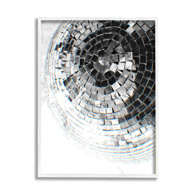 " Fading Disco Ball Monochrome Photography " by Ziwei Li