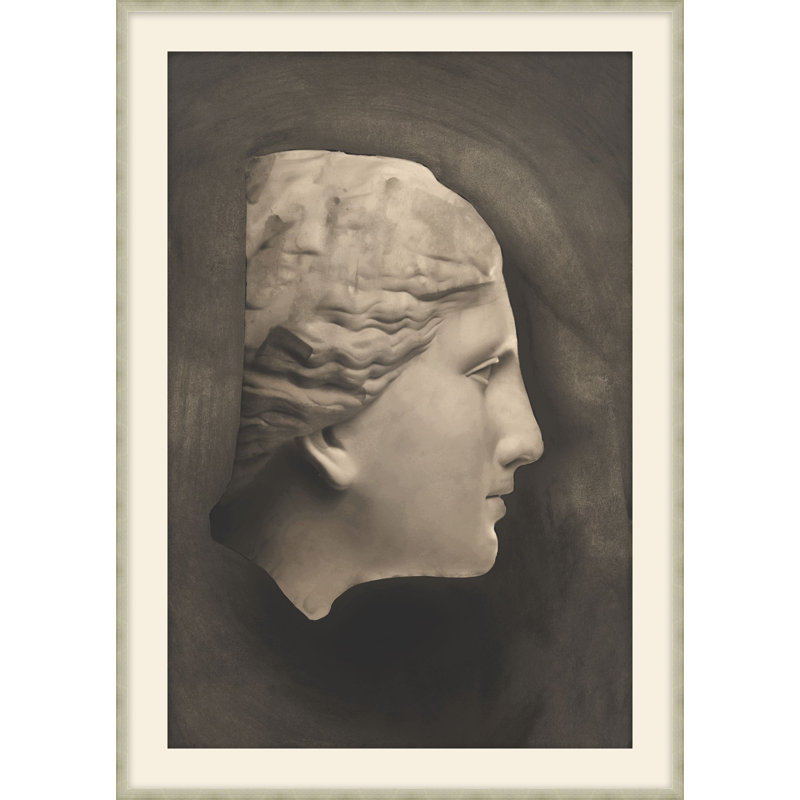 «Roman Profile 2», reproduction d'art encadrée, H 37,5 po x l 27,5 po