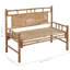 Banc de jardin en bambou / rotin Lydd-1262433619