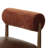 Kalista Upholstered Stool with Solid Wood Frame-120150138-120200136