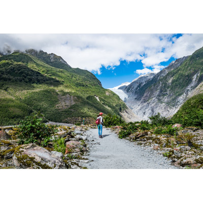 Track At Franz Josef Glacier by Puripatl - Wrapped Canvas Print