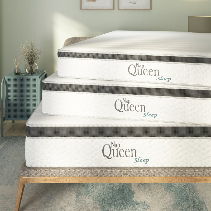 Nap Queen Maxima, Hybrid of Cooling Gel Infused Memory Foam and Coils Mattress