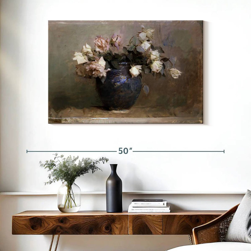 Harnek Roses 1890, 26" H x 39" W