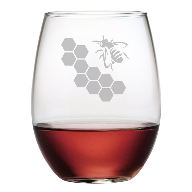 21oz. Handmade Wine Glass Set