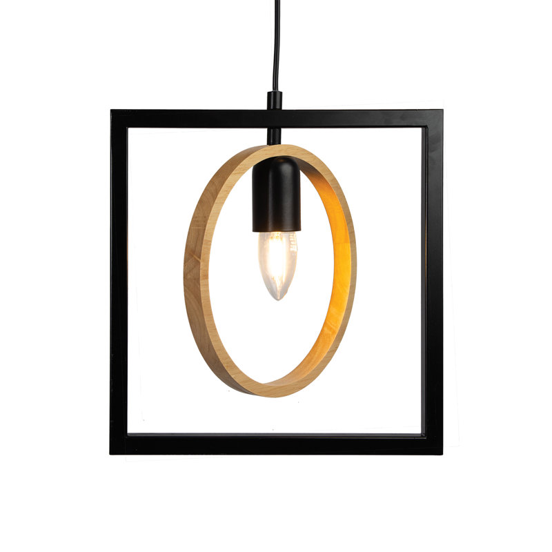 1 - Light Matte Black Pendant