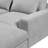 Modern Large L-Shape Feather Filled Sectional Sofa-859506672