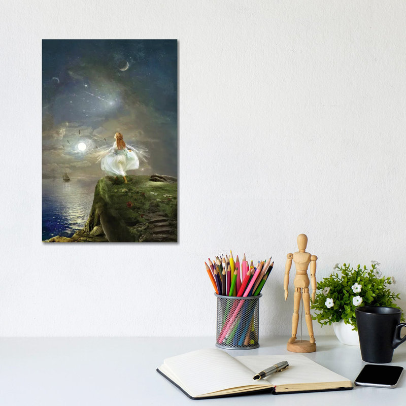 Où que vous soyez - Giclée sur toile tendue avec châssis