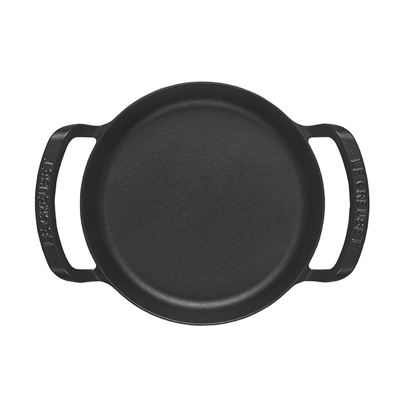 Le Creuset Alpine Outdoor Enameled Cast Iron Skillet, 10", Matte Black